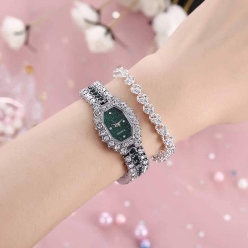 Luxury Rhinestone Bracelet Ladies Quartz watch for Girls